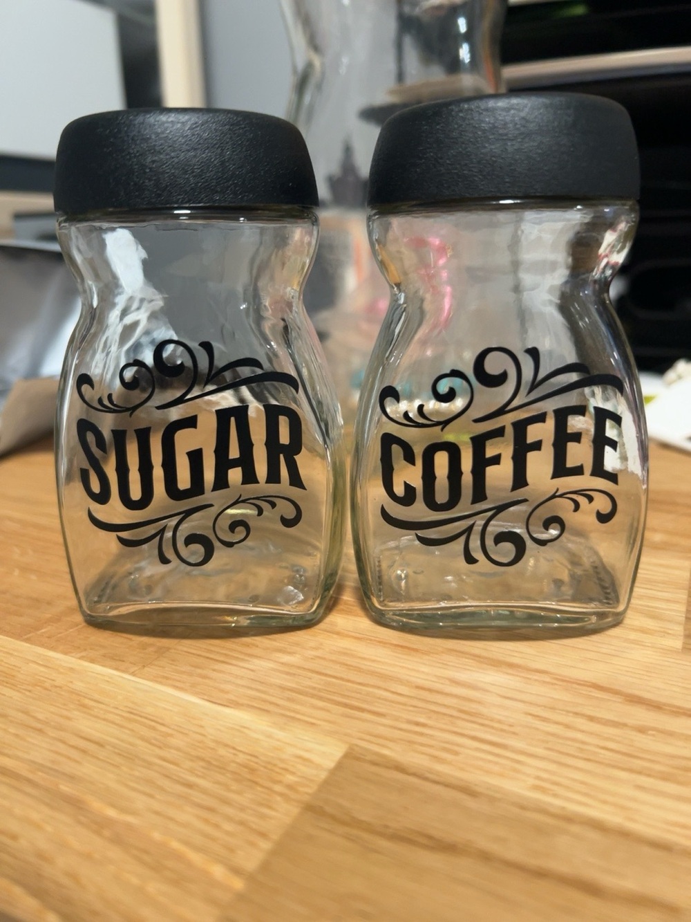 Upcycled Glass Pantry Jars – Recycled Nescafé Jars with Custom Labels” - Picture 8 of 8